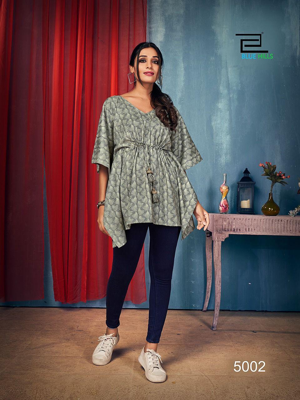 Blue Hills Kaftan 5 Fancy Wear Wholesale Kaftan Collection